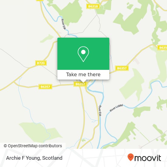 Archie F Young map