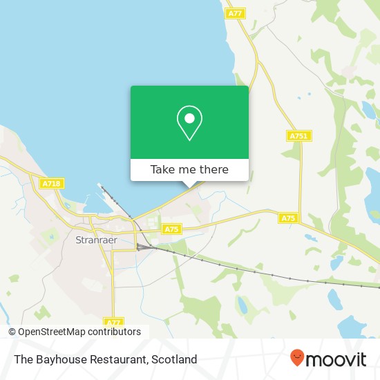 The Bayhouse Restaurant map