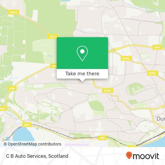 C B Auto Services map