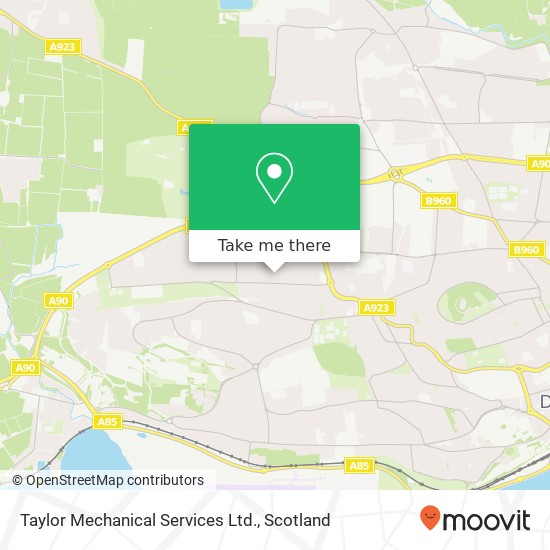 Taylor Mechanical Services Ltd. map