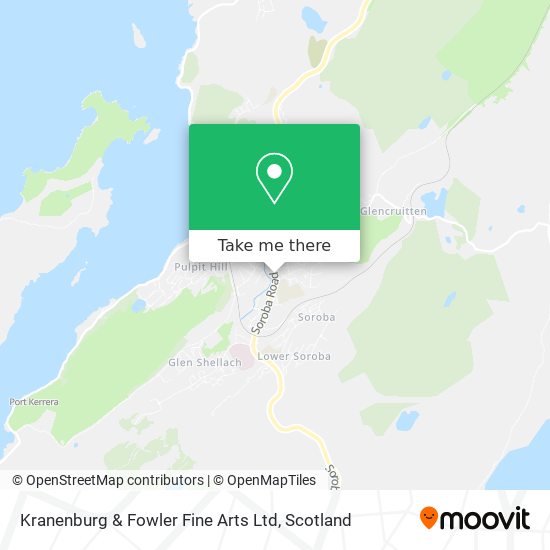 Kranenburg & Fowler Fine Arts Ltd map