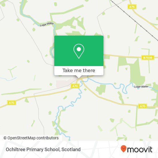 Ochiltree Primary School map