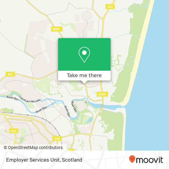 Employer Services Unit map