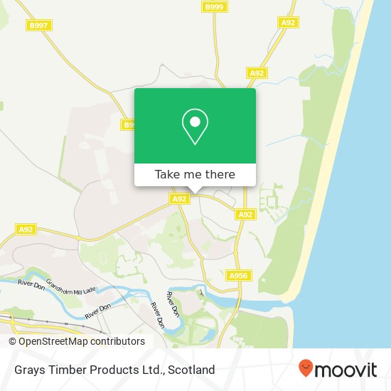 Grays Timber Products Ltd. map
