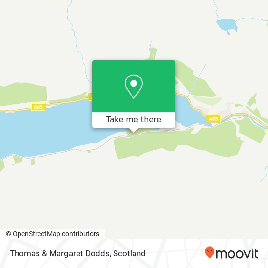 Thomas & Margaret Dodds map