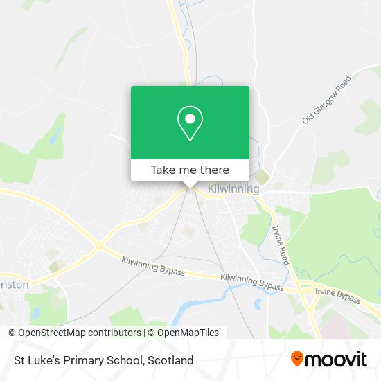 St Luke's Primary School map