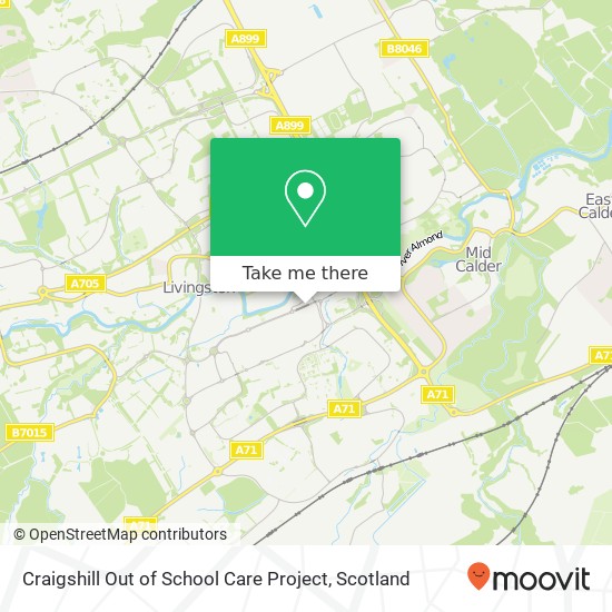 Craigshill Out of School Care Project map