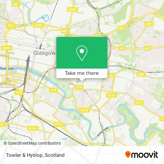 Towler & Hyslop map