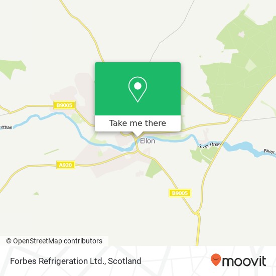 Forbes Refrigeration Ltd. map