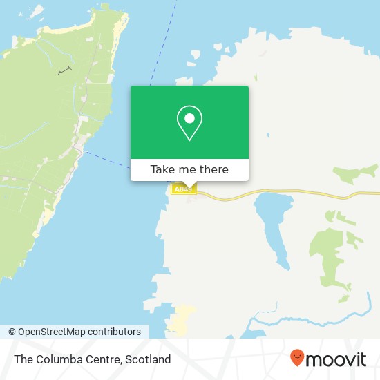 The Columba Centre map