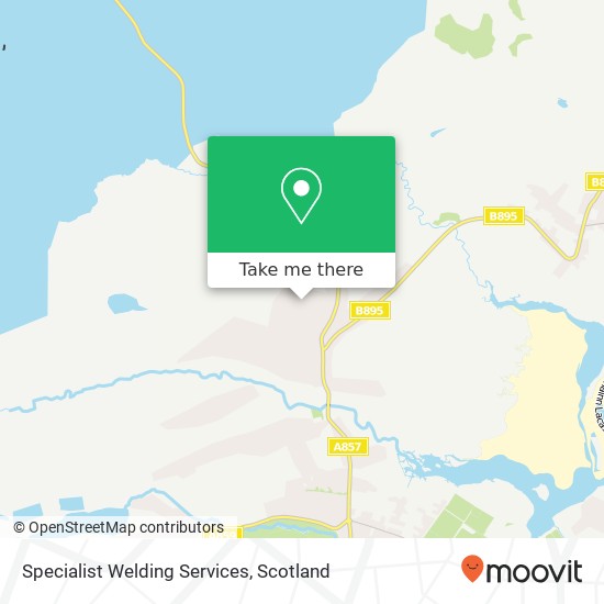Specialist Welding Services map