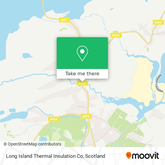 Long Island Thermal Insulation Co map