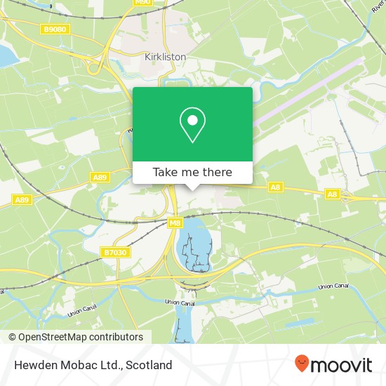 Hewden Mobac Ltd. map