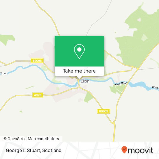 George L Stuart map