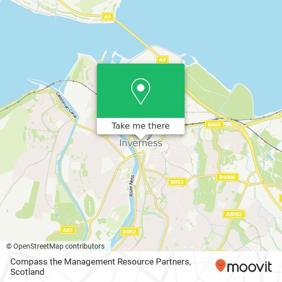 Compass the Management Resource Partners map
