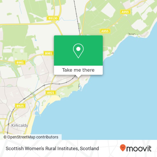 Scottish Women's Rural Institutes map