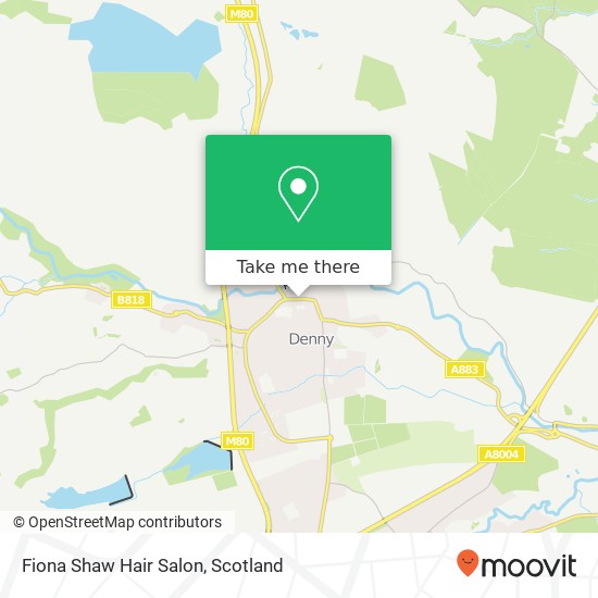 Fiona Shaw Hair Salon map
