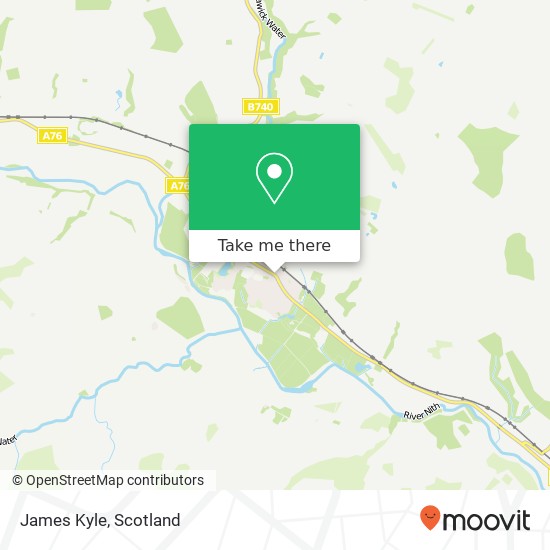 James Kyle map