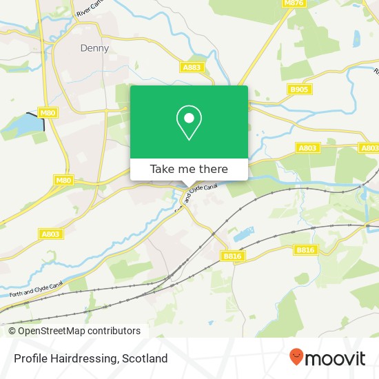 Profile Hairdressing map