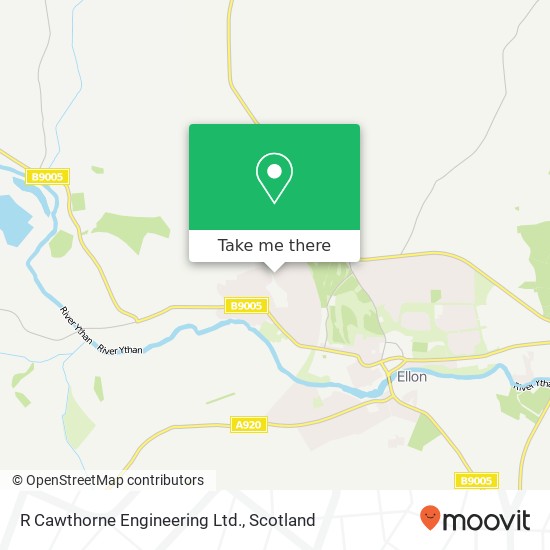 R Cawthorne Engineering Ltd. map