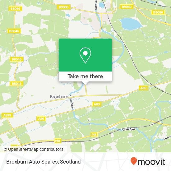 Broxburn Auto Spares map