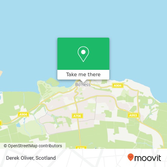 Derek Oliver map