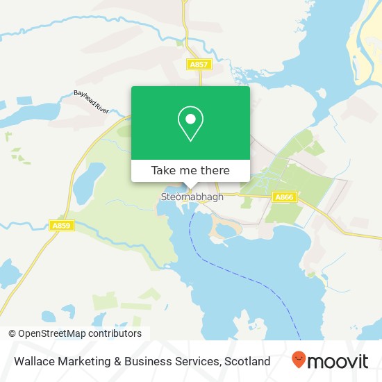 Wallace Marketing & Business Services map