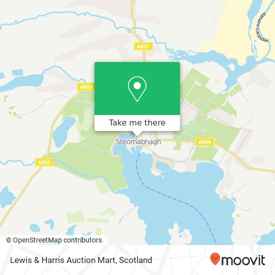 Lewis & Harris Auction Mart map