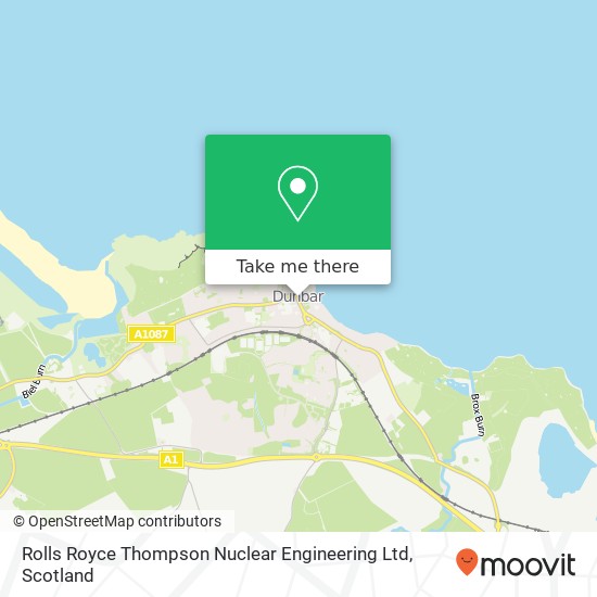 Rolls Royce Thompson Nuclear Engineering Ltd map