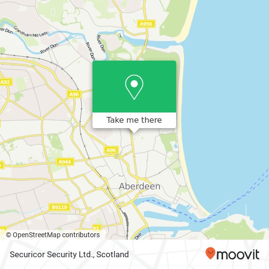 Securicor Security Ltd. map