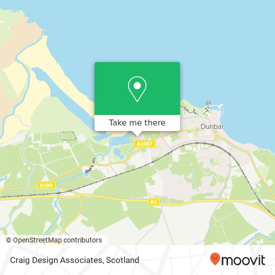 Craig Design Associates map