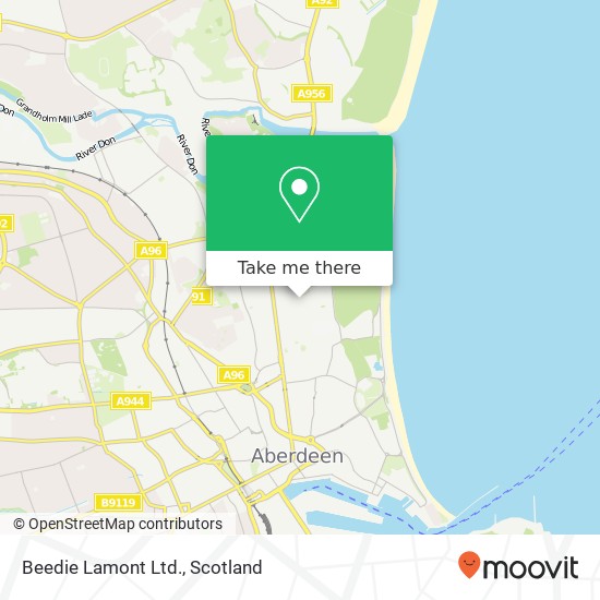 Beedie Lamont Ltd. map