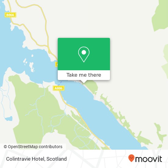 Colintravie Hotel map