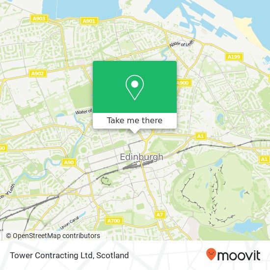 Tower Contracting Ltd map
