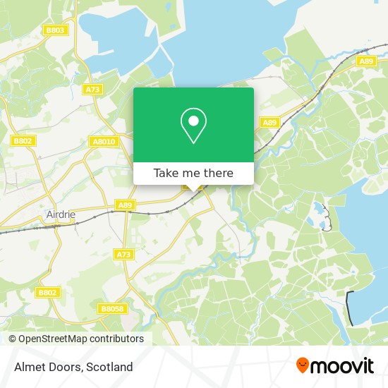 Almet Doors map