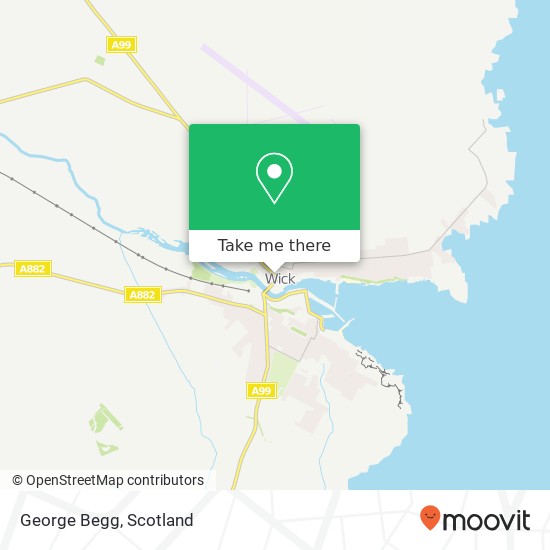 George Begg map