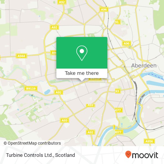 Turbine Controls Ltd. map