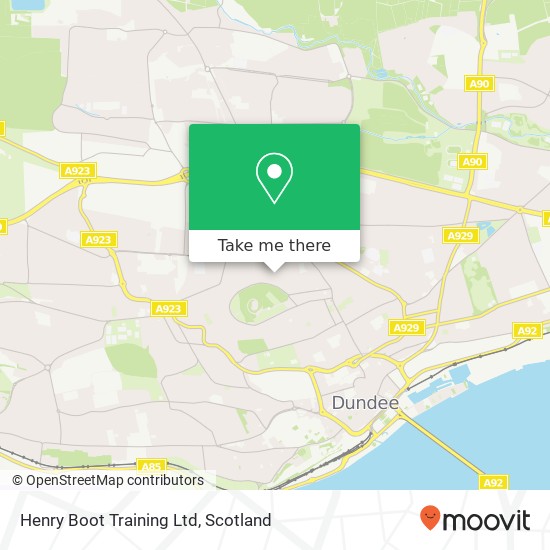 Henry Boot Training Ltd map