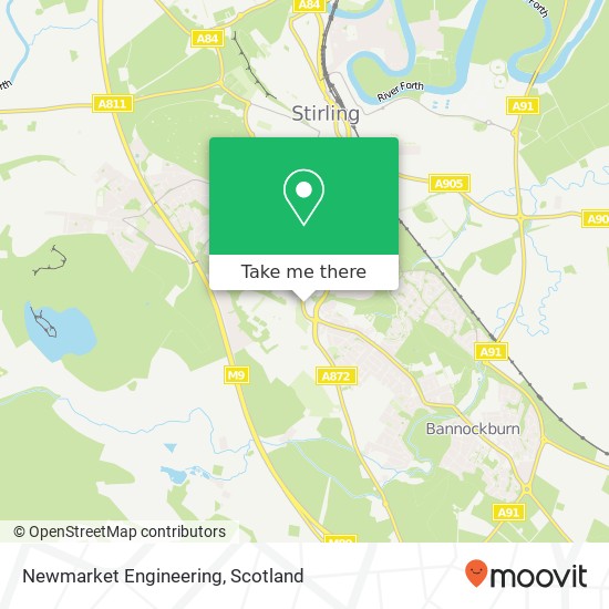 Newmarket Engineering map