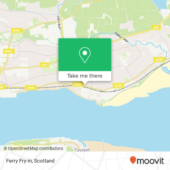 Ferry Fry-in map