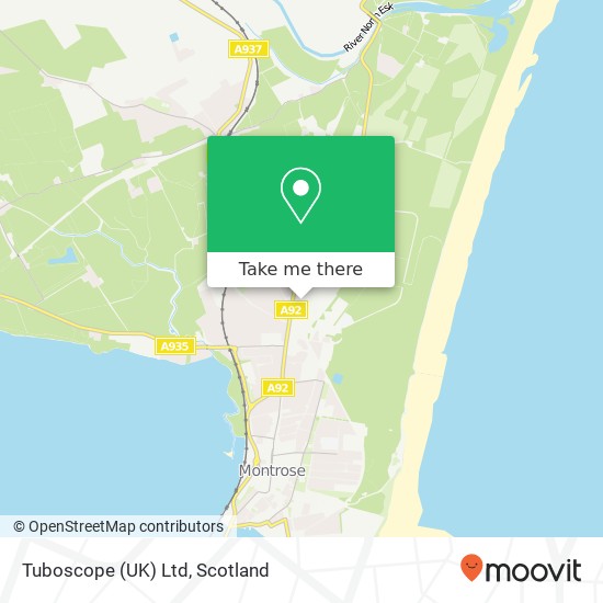 Tuboscope (UK) Ltd map