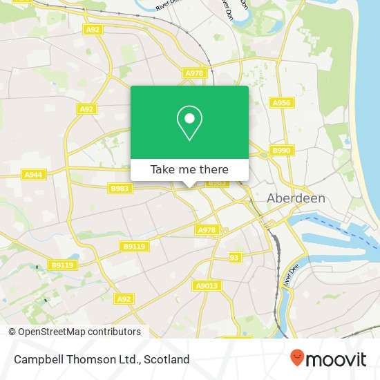 Campbell Thomson Ltd. map