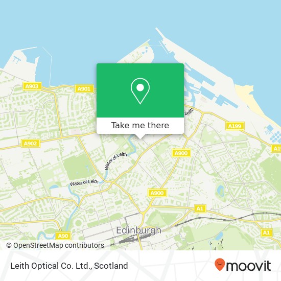 Leith Optical Co. Ltd. map