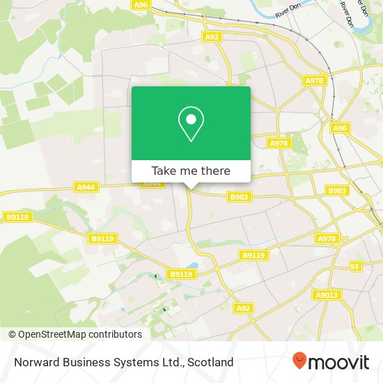 Norward Business Systems Ltd. map