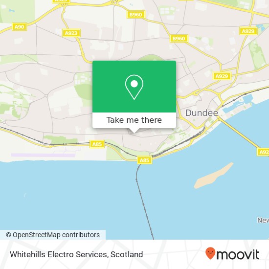 Whitehills Electro Services map