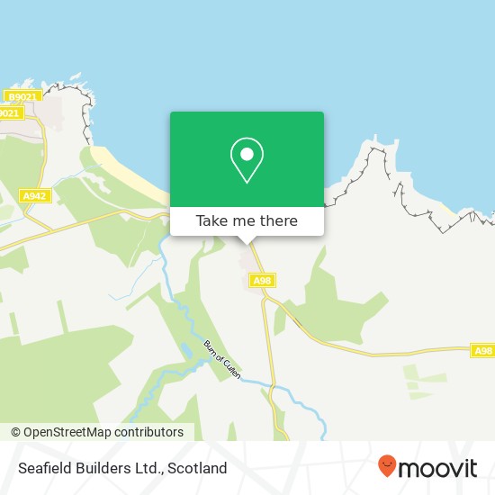 Seafield Builders Ltd. map
