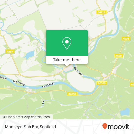 Mooney's Fish Bar map