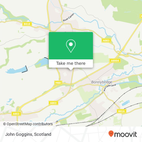 John Goggins map