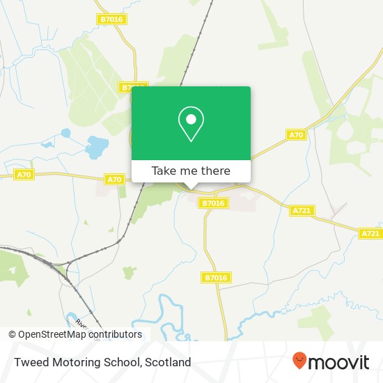 Tweed Motoring School map