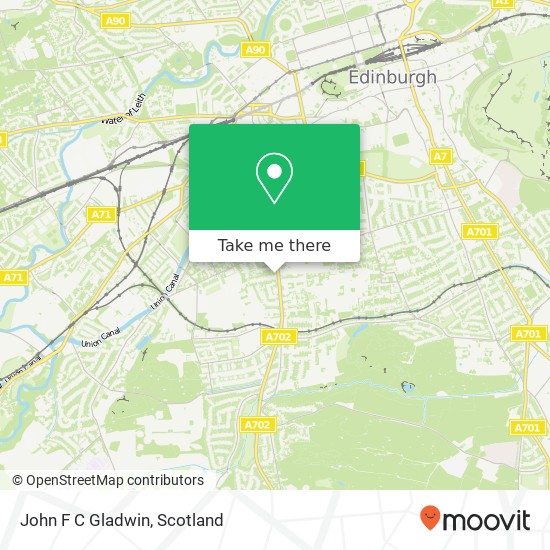 John F C Gladwin map